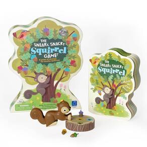 Livro de jogos e tabuleiro Educational Insights Sneaky Squirrel 3+