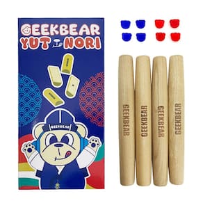 Jogo de tabuleiro GEEKBEAR YUTNORI Jogo familiar coreano tradicional
