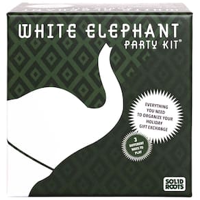 Kit de festa para jogos White Elephant Gift Exchange Spin Master