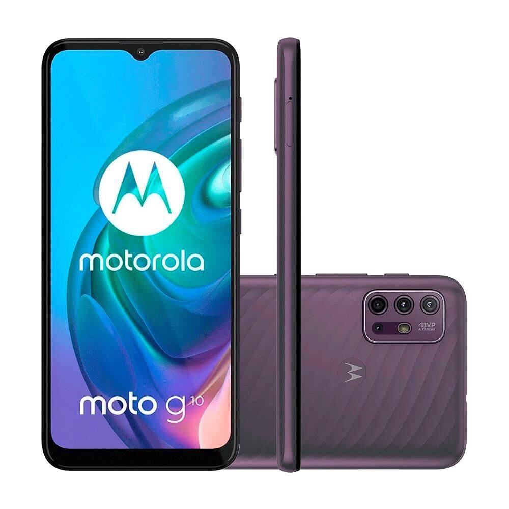 Seminovo: Motorola Moto G10 64GB 4GB Cinza Aurora Android - Voke