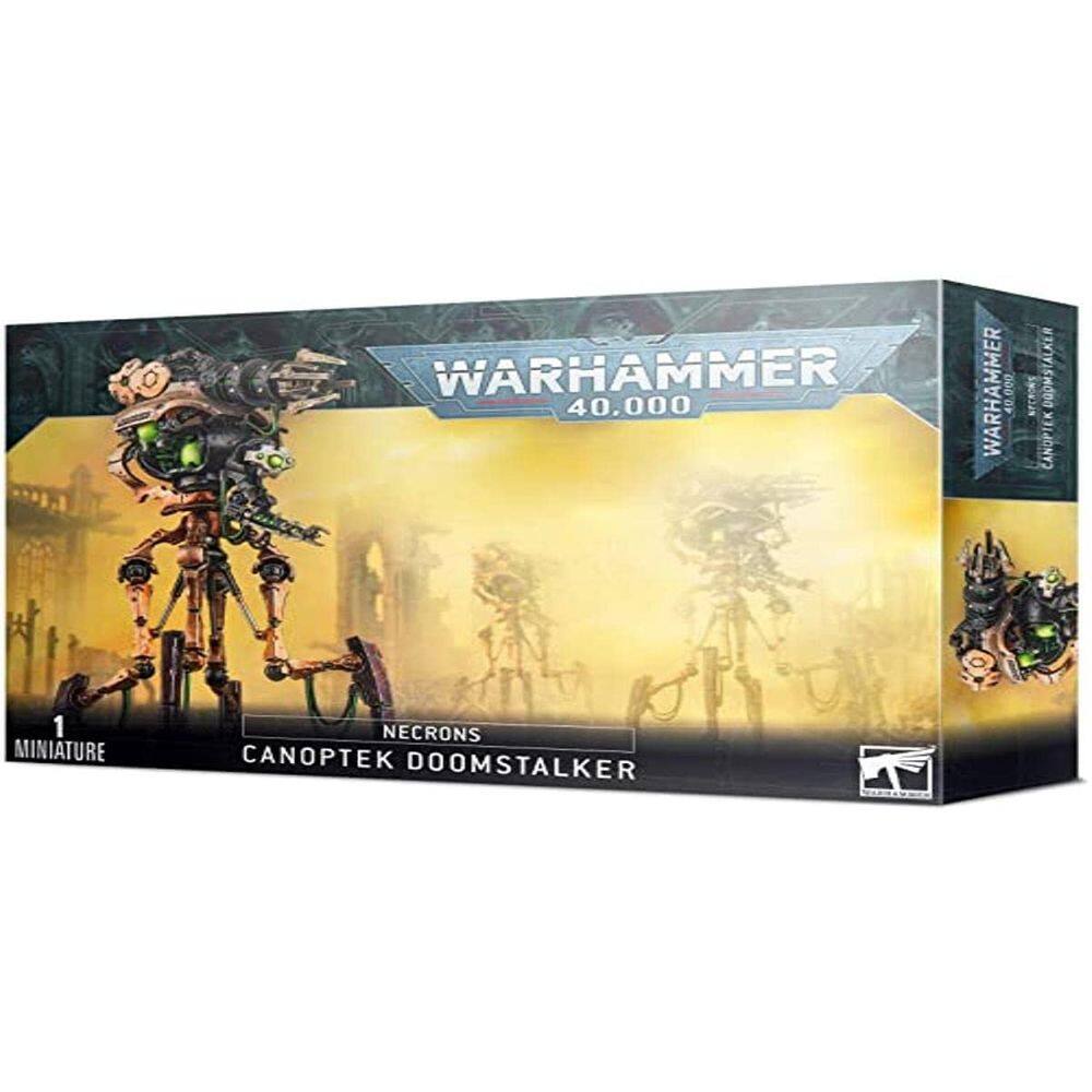 Workshop de jogos em miniatura Warhammer 40.000 Necrons Canoptek Doomstalker