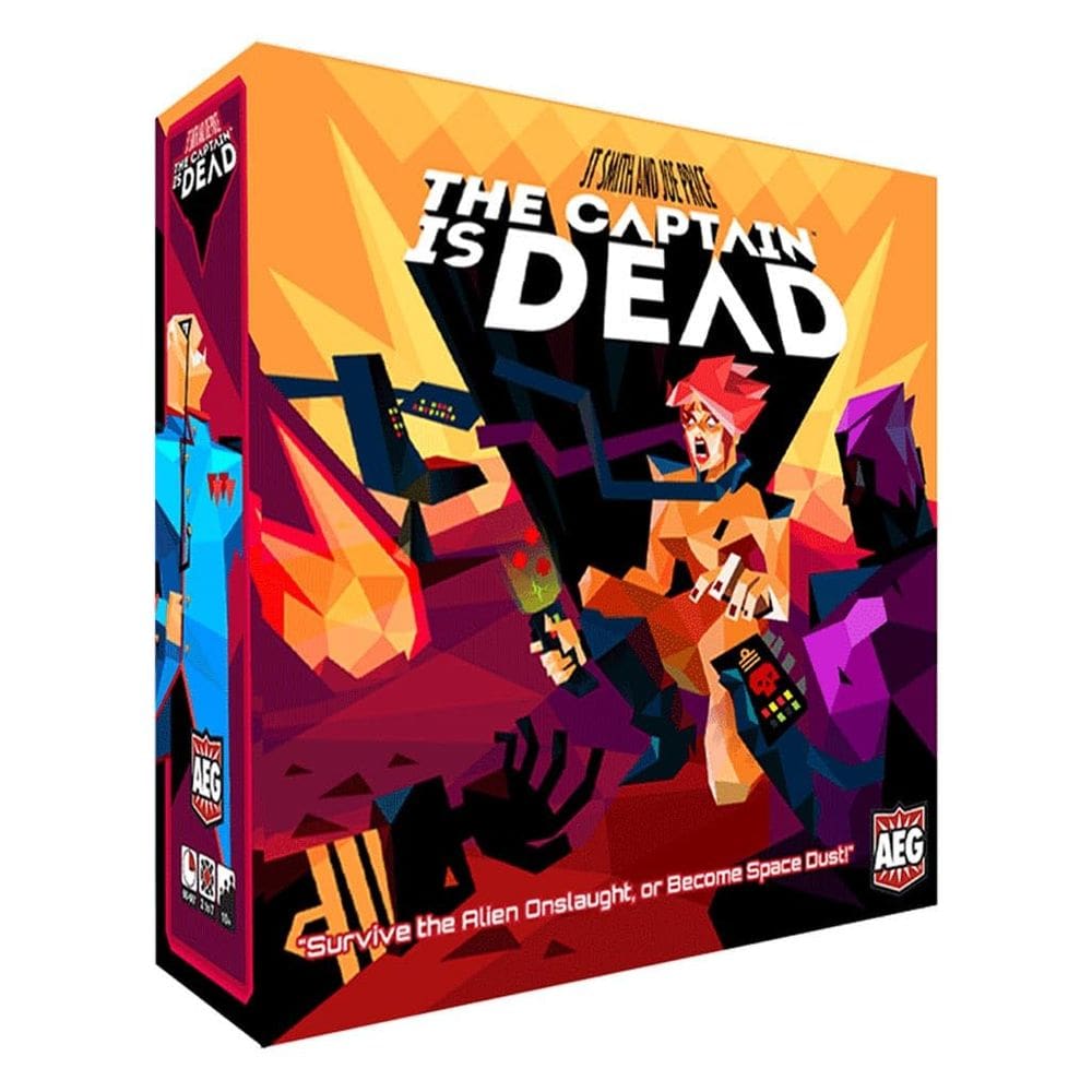 Jogo de Tabuleiro AEG The Captain is Dead Save Starship 1-7 jogadores