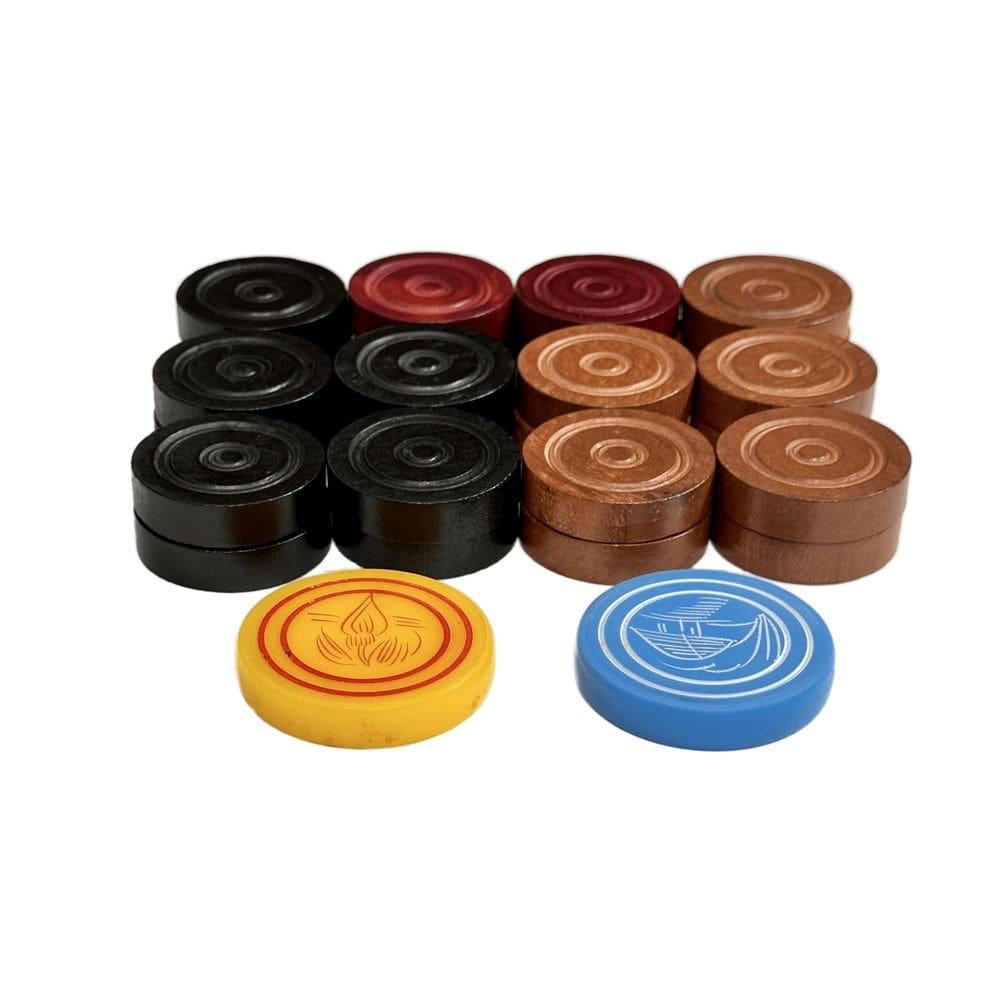 Jogo de tabuleiro Carrom Pam Herbals International Champion