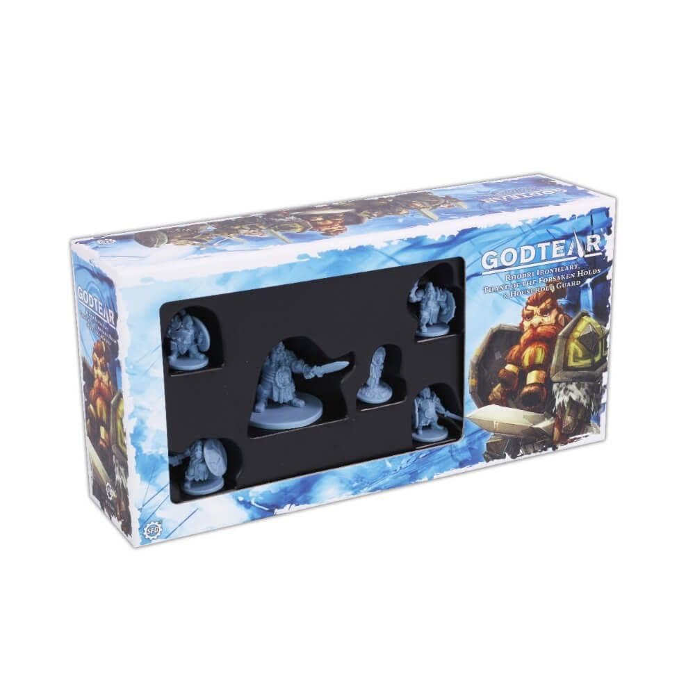 Jogo de tabuleiro Steamforged Games Godtear: Rhodri, Thane of The Forsaken Holds Guardians Champions Set