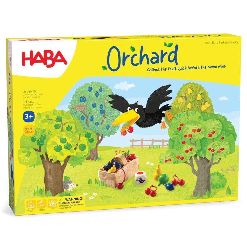 Jogo de tabuleiro HABA Orchard Game Cooperative Ages 3+ Made Germany
