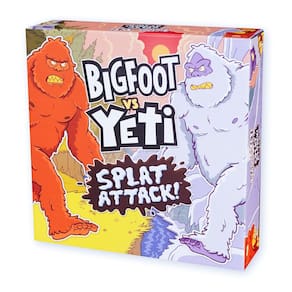 Jogo Bigfoot vs Yeti Splat Attack Funny Cryptid Showdown 6+