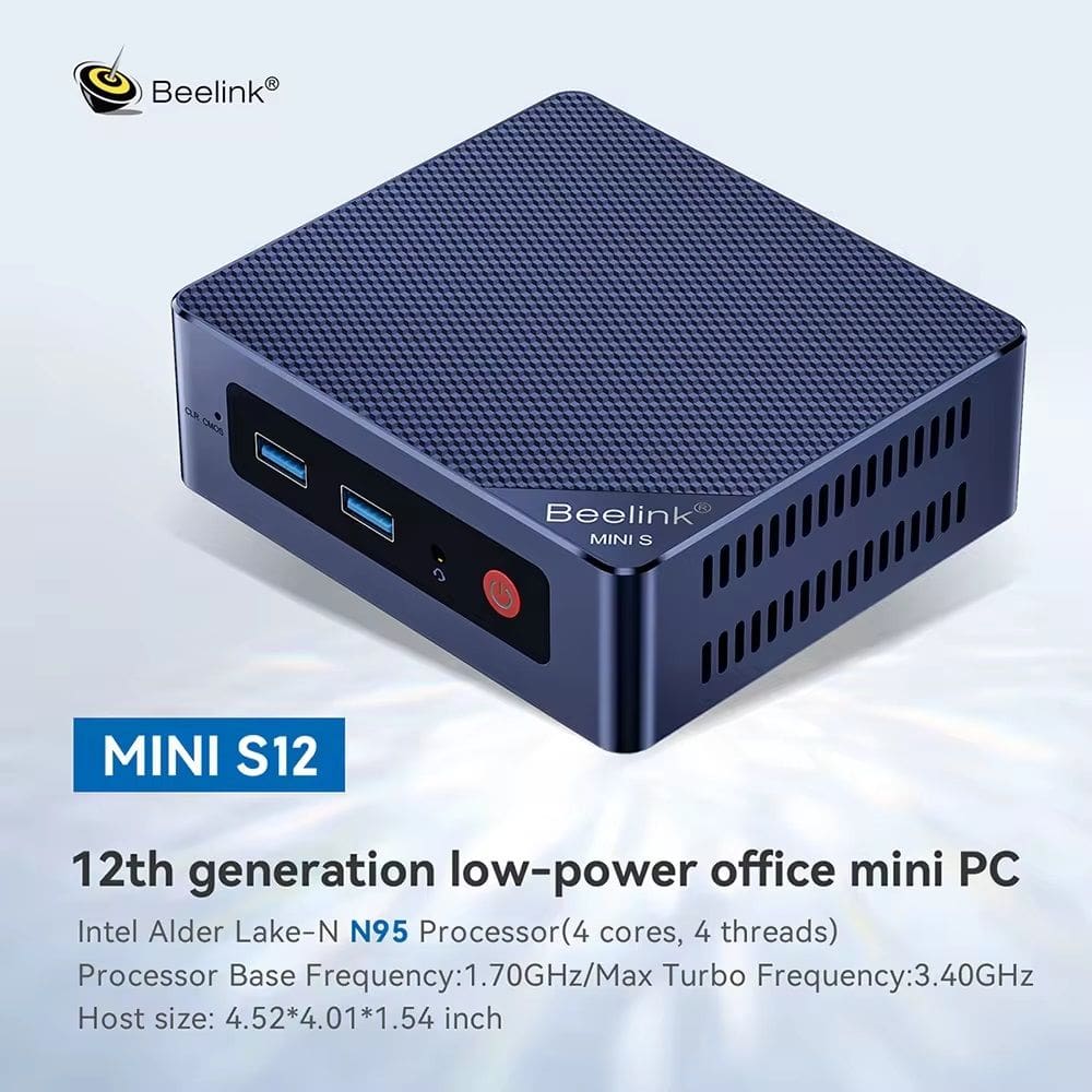 Mini Pc Beelink Mini S12 Pro | Casas Bahia