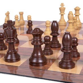 Conjunto de xadrez Crazy Games, plástico, de qualidade premium, dobrável