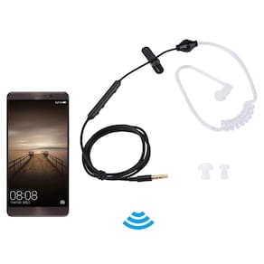Fones de ouvido Yoidesu Universal 3,5 mm com microfone preto