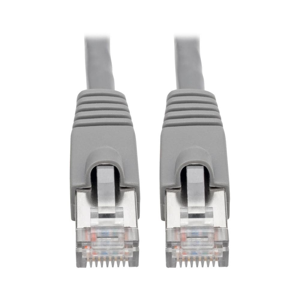 Cabo Ethernet Tripp Lite Cat6a 10G RJ45 M/M Cinza 2,1 m