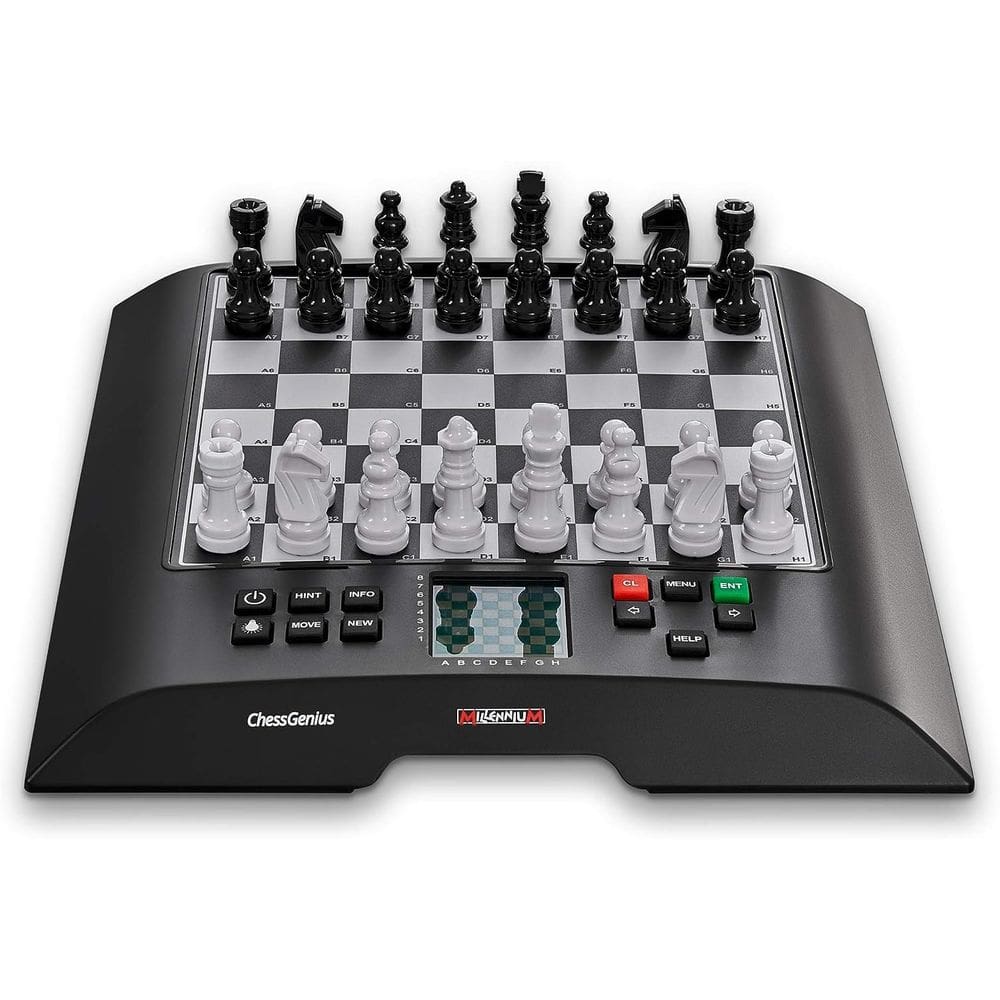 Conjunto de tabuleiro de xadrez eletrônico Millennium ChessGenius M816