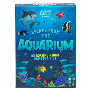 Jogo de estratégia Professor PUZZLE Escape from The Aquarium