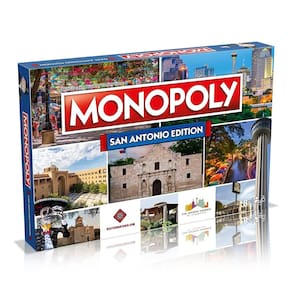 Jogo de tabuleiro Monopoly San Antonio Edition 2-6 jogadores