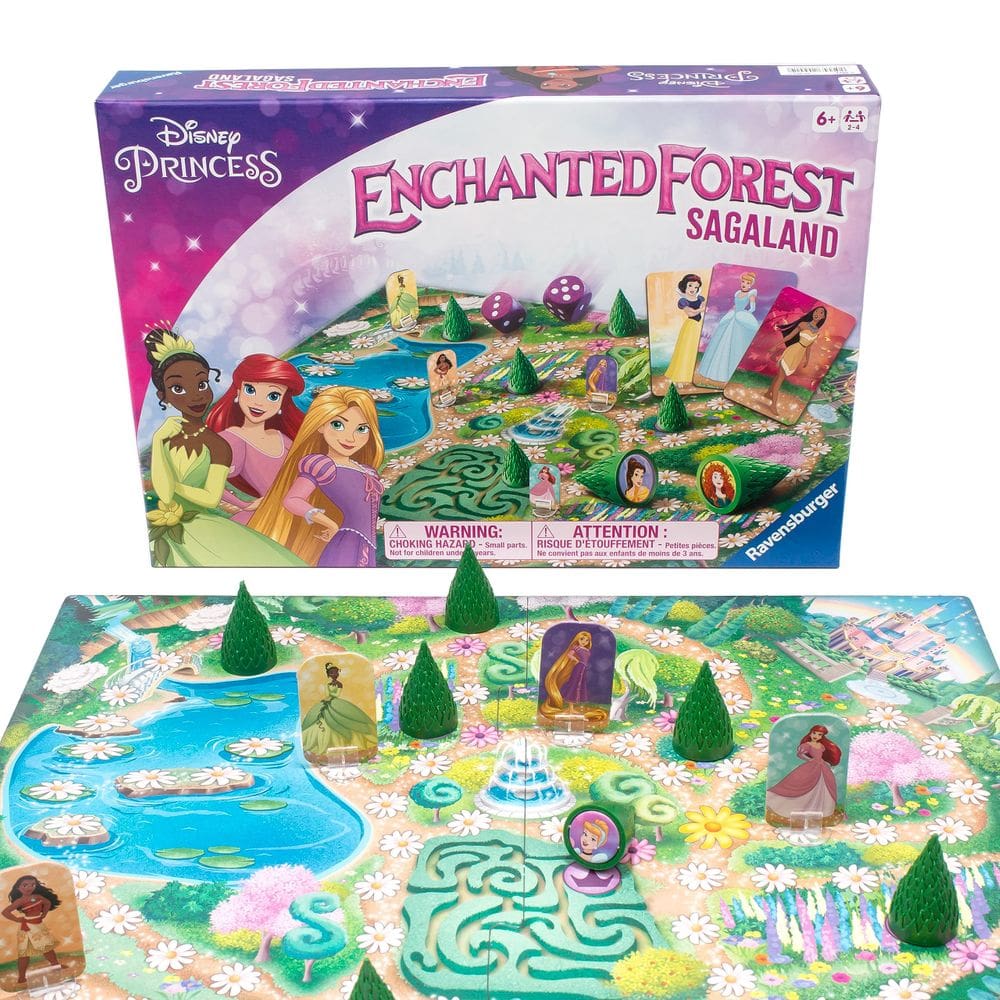 Jogo de memória Ravensburger Disney Princess Enchanted Forest