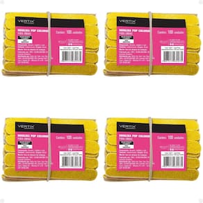 Kit Vertix Belliz: Lixas Para Unhas 09cm C/400