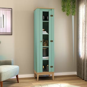 Cristaleira - Colonial 450cm x 1800cm x 405cm 1 Porta Mel / Oliva