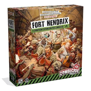 Expansão do jogo de tabuleiro Zombicide 2nd Edition Fort Hendrix