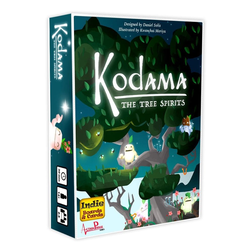 Jogo de tabuleiro Kodama (2ª edição) para 2 a 5 jogadores - 20 minutos
