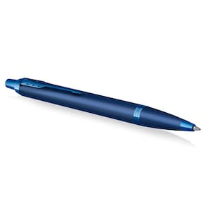 Caneta esferográfica Parker IM, tinta azul monocromática, ponto médio