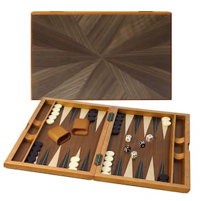 Conjunto de jogos de tabuleiro de gamão GSE Games & Sports Expert