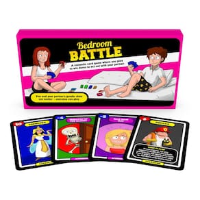 Jogo de cartas Tingletouch Games Bedroom Battle para casais