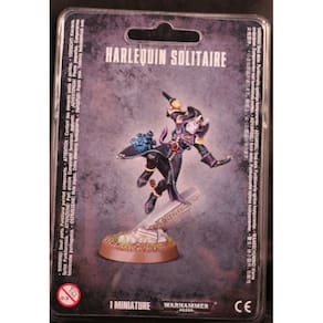 Workshop de jogos de figuras de ação Warhammer 40k Harlequin Solitaire