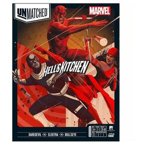 Jogos de restauração de jogos de tabuleiro Unmatched Marvel Hell`s Kitchen