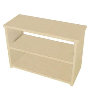 Sapateira Matte MDF Natural p/ Calçados