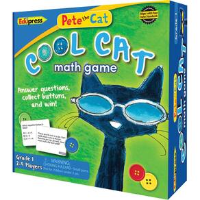 Jogo de matemática Edupress Pete The Cat Cool Cat 1 para crianças