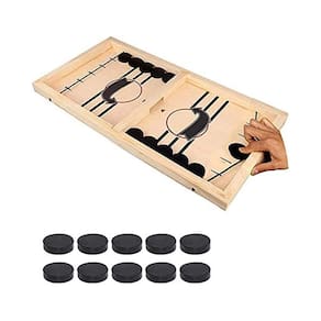 Jogo de tabuleiro Inscape Data Fast Sling Puck com peças de xadrez