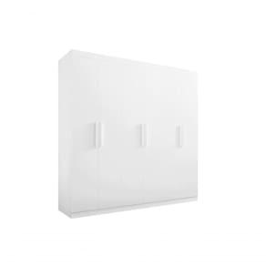 Guarda Roupa Casal 6 Portas 6 Gavetas Colibri-branco Móveis D`doro