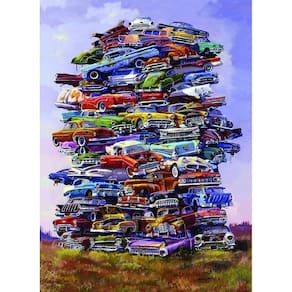 Quebra-cabeça TDC Games Fabulous 50s Junkpile 1000 peças