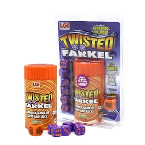 Jogo de Tabuleiro Legendary Games Twisted Farkel Orange/Purple