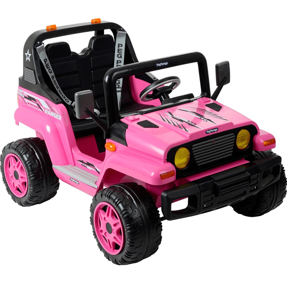 Carro Eletrico Jipe Peg Perego Ranger 538 Off Road 12v Rosa