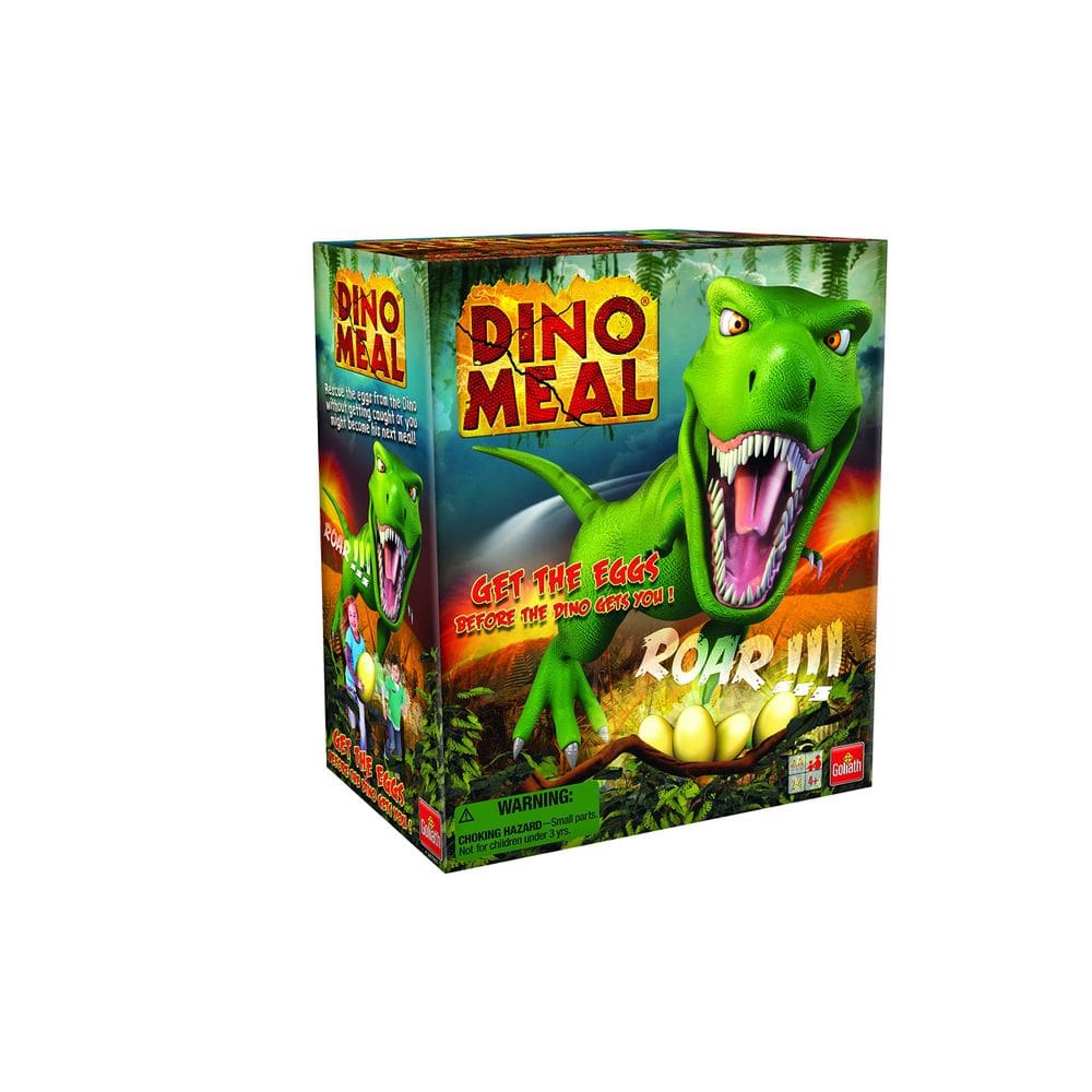 Jogo Goliath Dino Meal Steal Eggs Before Dinosaur Lunges