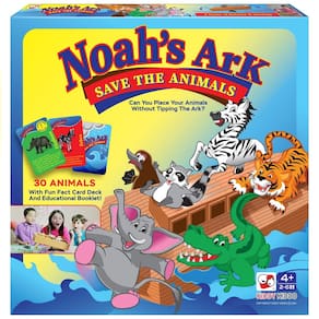 Jogo de tabuleiro educacional de equilíbrio Sunlite Noah`s Ark Kids