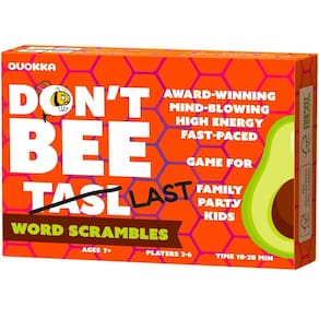 Jogo de Tabuleiro QUOKKA Word Scrambles Party Kids 8-12 Anos