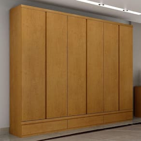 Guarda Roupa Casal 6 Portas 9 Gavetas 100% Mdf Urbano Josandro Móveis