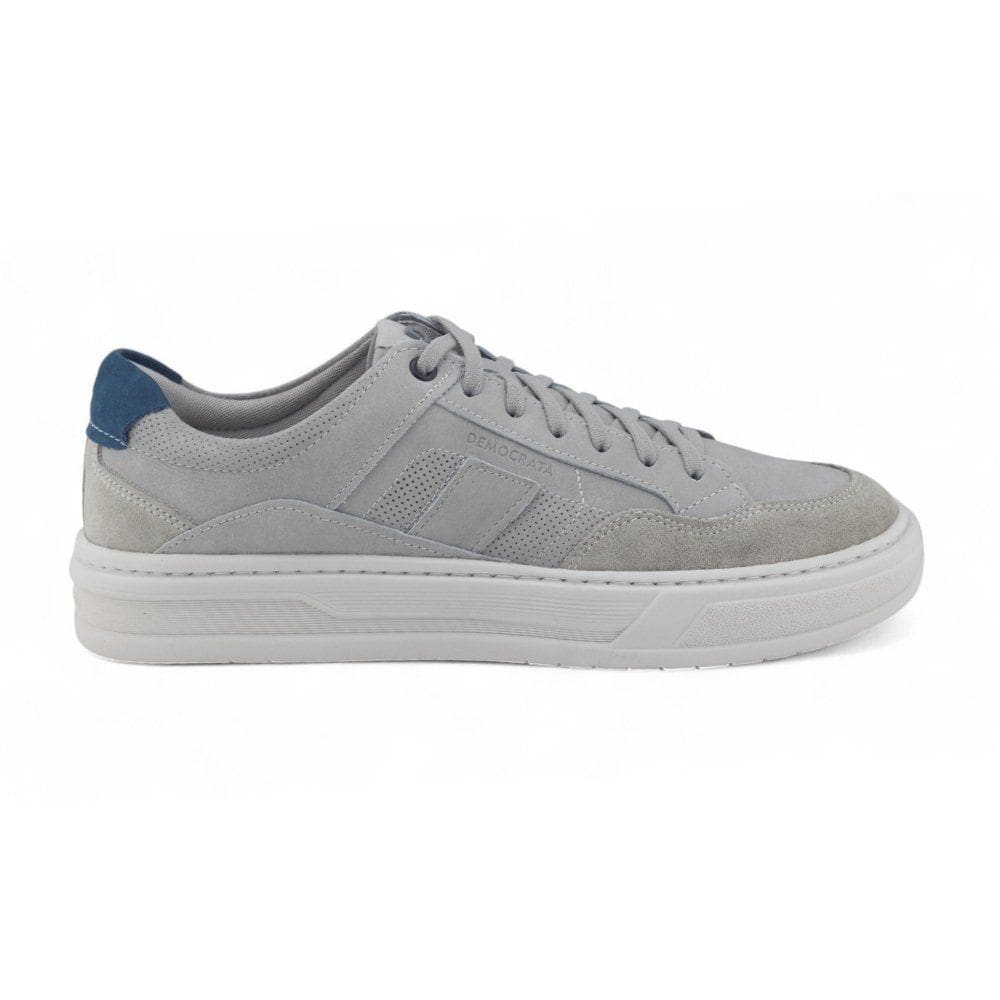 Sapatênis Masculino Democrata Denim Wide 240801 Casual