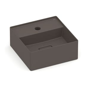 Cuba de Apoio 30X30cm com Mesa T7 Terra Café