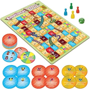 Jogo de tabuleiro emocional Broytain Emotional Ladders & Snakes