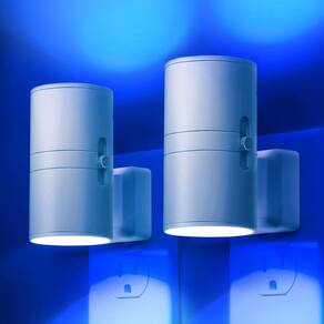 Luz noturna L LOHAS LED Bluey Sensor regulável 1W 100LM 2Pk