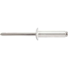 Rebite Repuxo De Alumínio 3,2X8,0Mm Mandril Aço Com 100 Peça