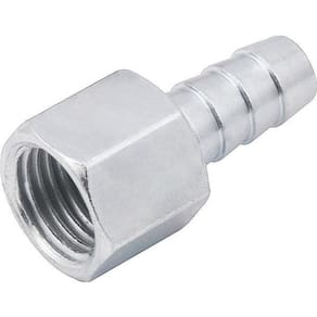 Espigão Fixo Fêmea Mangueira 5/16 Rosca 1/4 Npt Aço Z Vonder