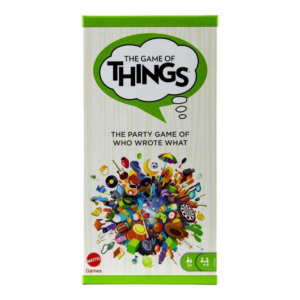 Jogo de festa Mattel Game of Things com 280 cartões temáticos de mais de 12 anos