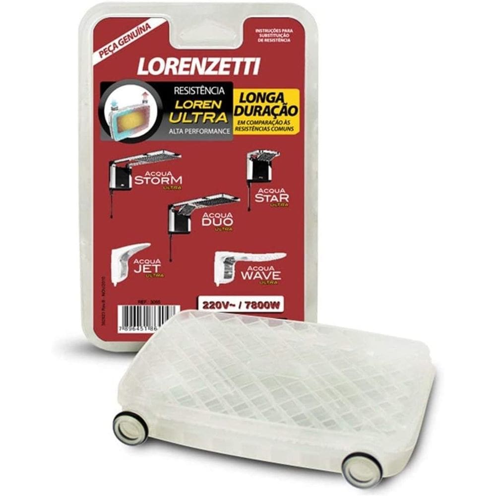 Resistencia para Chuveiro 220/7800 Acqua Ultra Lorenzetti