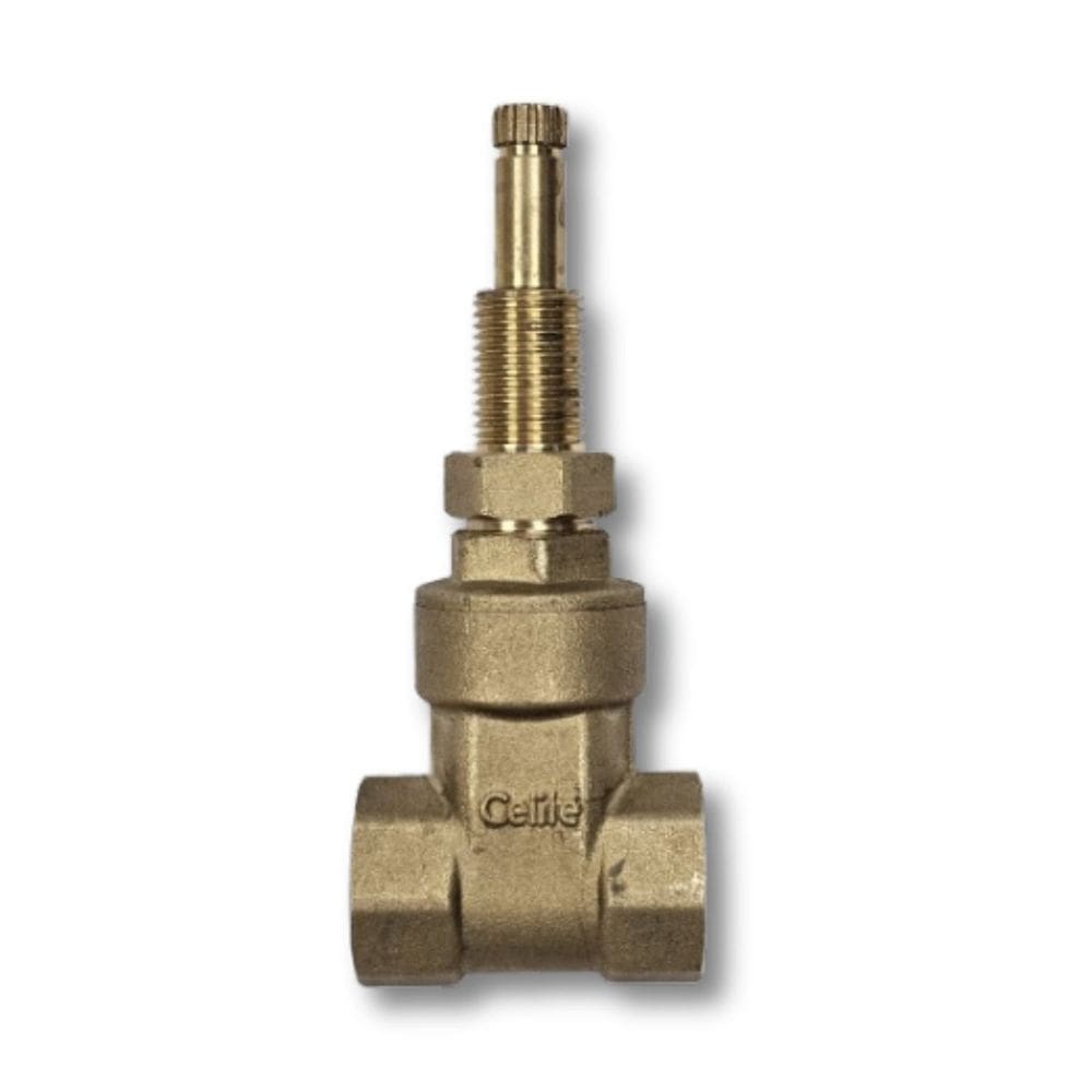 Basede Registro Gaveta Dn20 3/4 16 Estrias Dourado