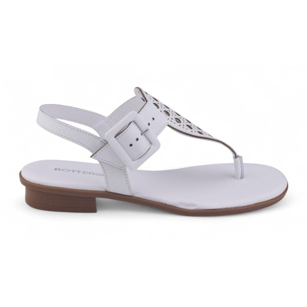 Sandália Feminina Bottero 365601 Couro Vazado