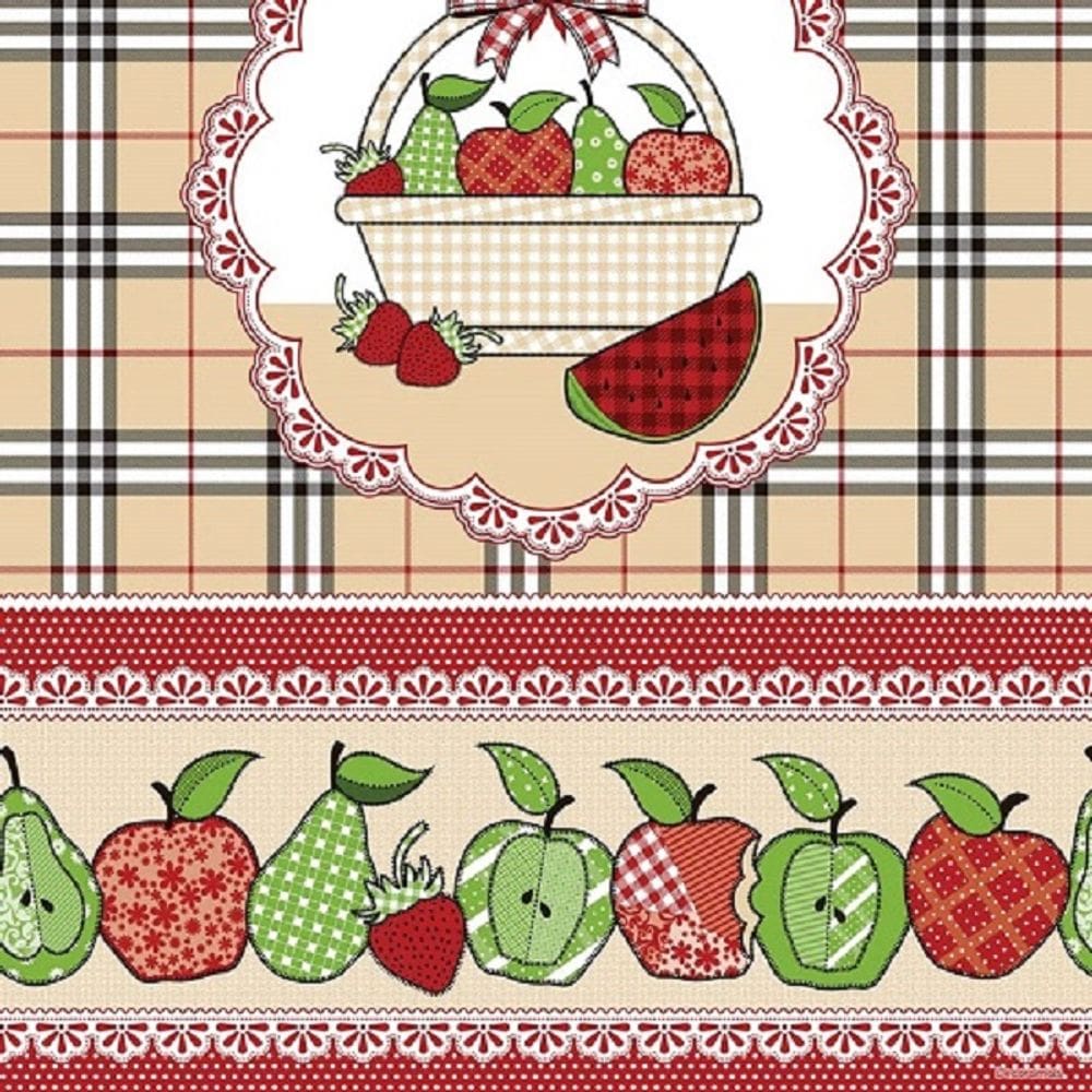Toalha Ecotermica Frutas PATCH 1,40MX1,00M Plastvinil