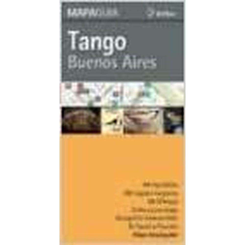 Guía Mapa De Tango De Buenos Aires